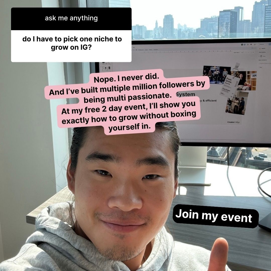 Story Q&A Reply - Static